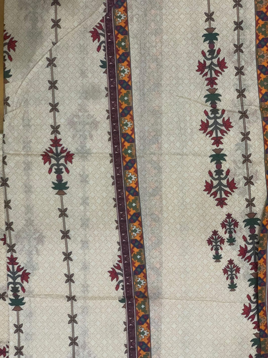 3 pc printed lawn suit