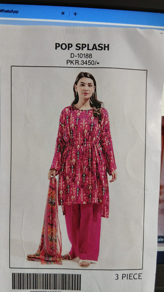 3 pc lawn suit master replica