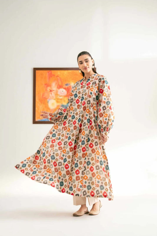 3 pc bana dora allover lawn suit master replica