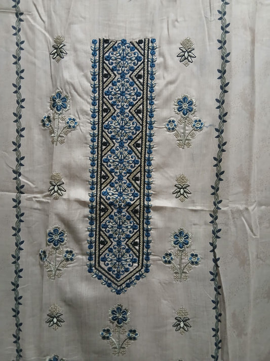 3pc embroidered lawn suit (replica)