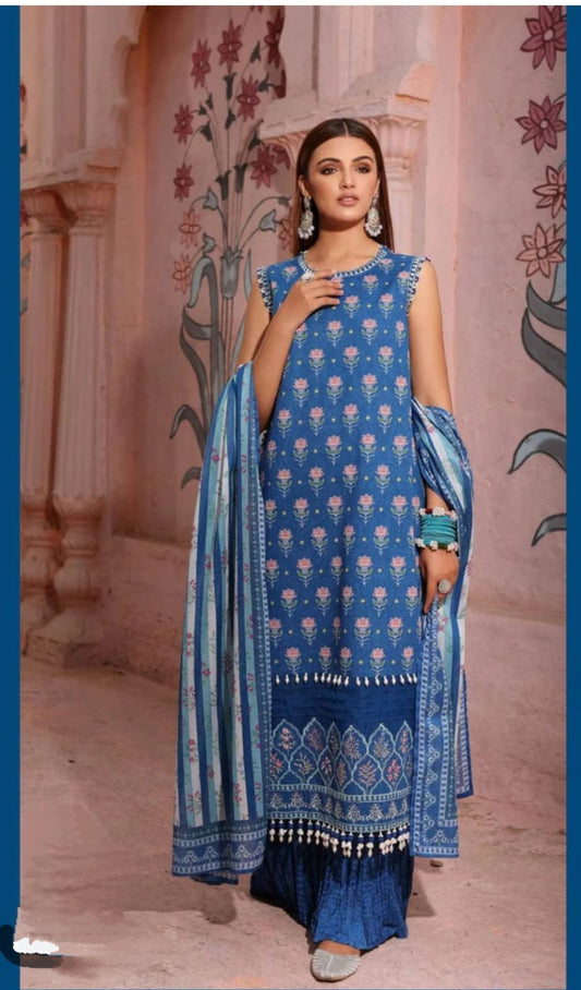 3 pc lawn suit master replica